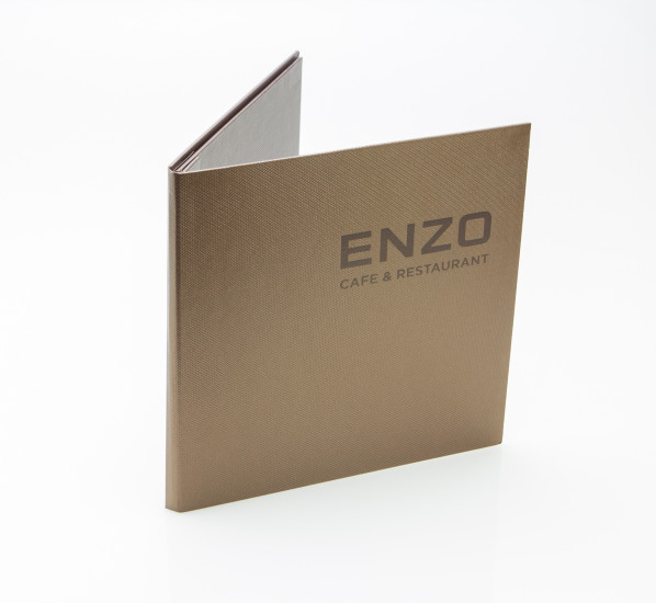 Папки для меню ресторана Enzo