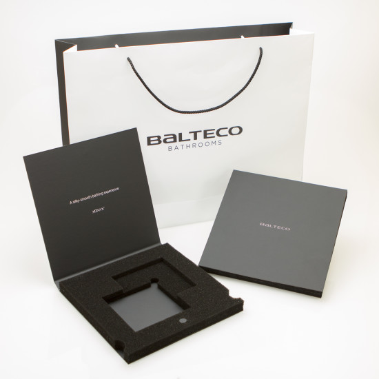 Gift bag and box for Balteco